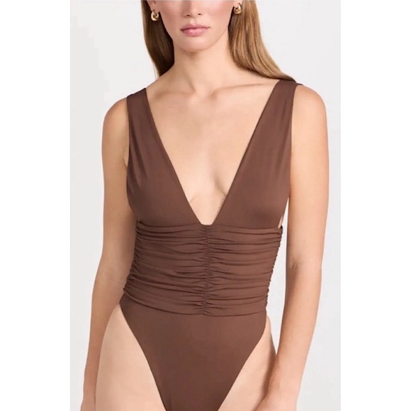 Riot Swim Other - NWOT Riot Swim Echo One Piece Swimsuit in Chocolate Brown